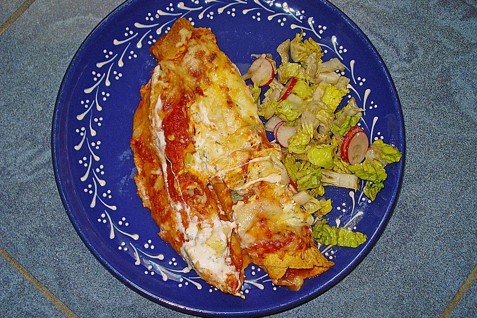 Enchiladas mit Käse