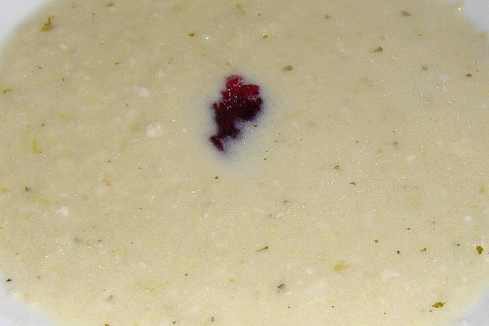 Apfel - Käse - Suppe