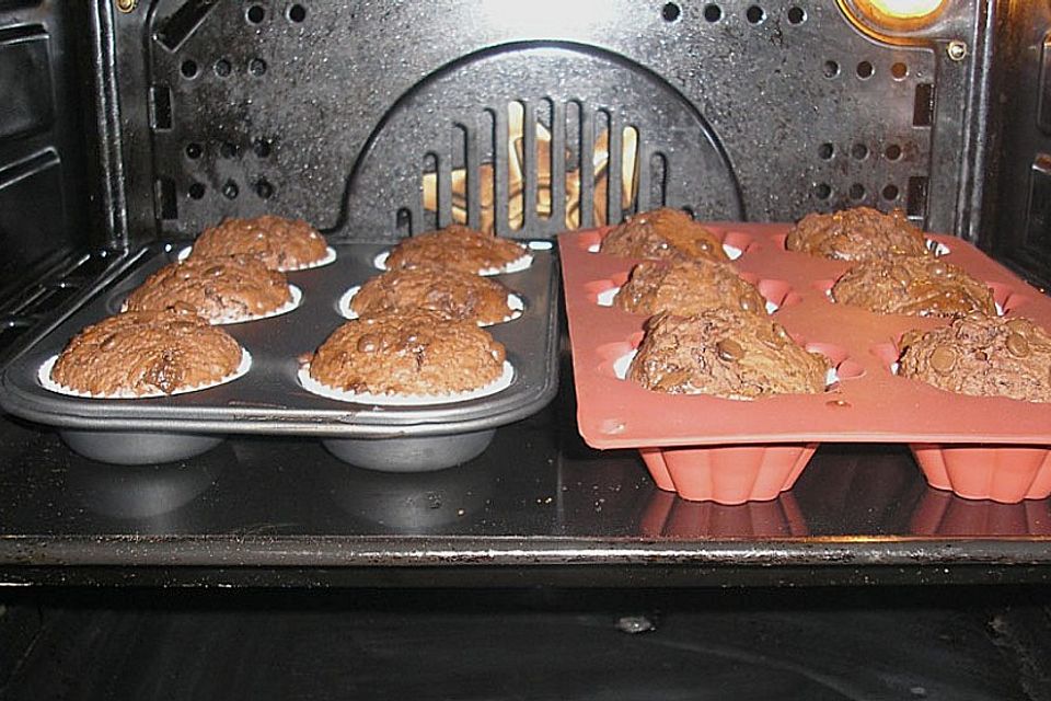 American Chocolate Chips Muffins