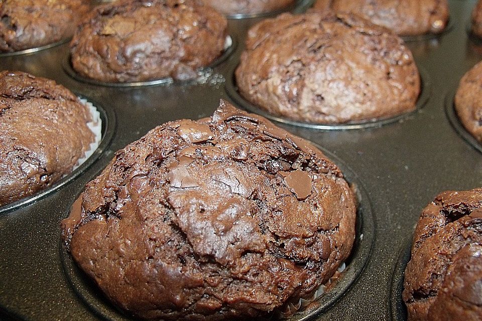 American Chocolate Chips Muffins