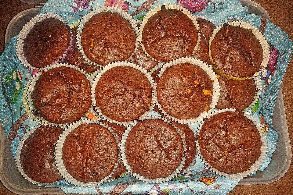 American Chocolate Chips Muffins