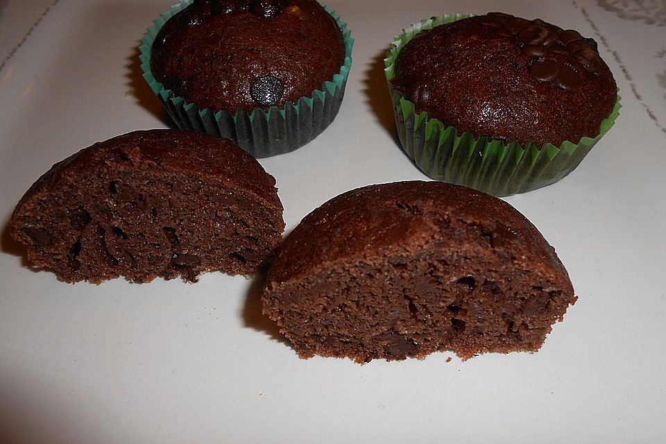 American Chocolate Chips Muffins