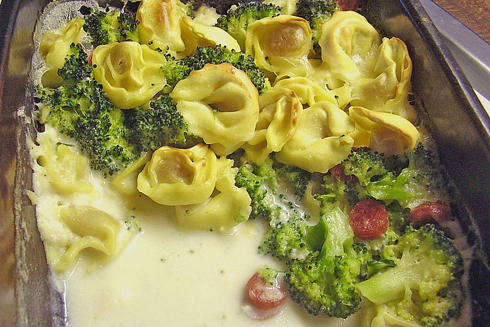 Tortellini - Brokkoli - Auflauf