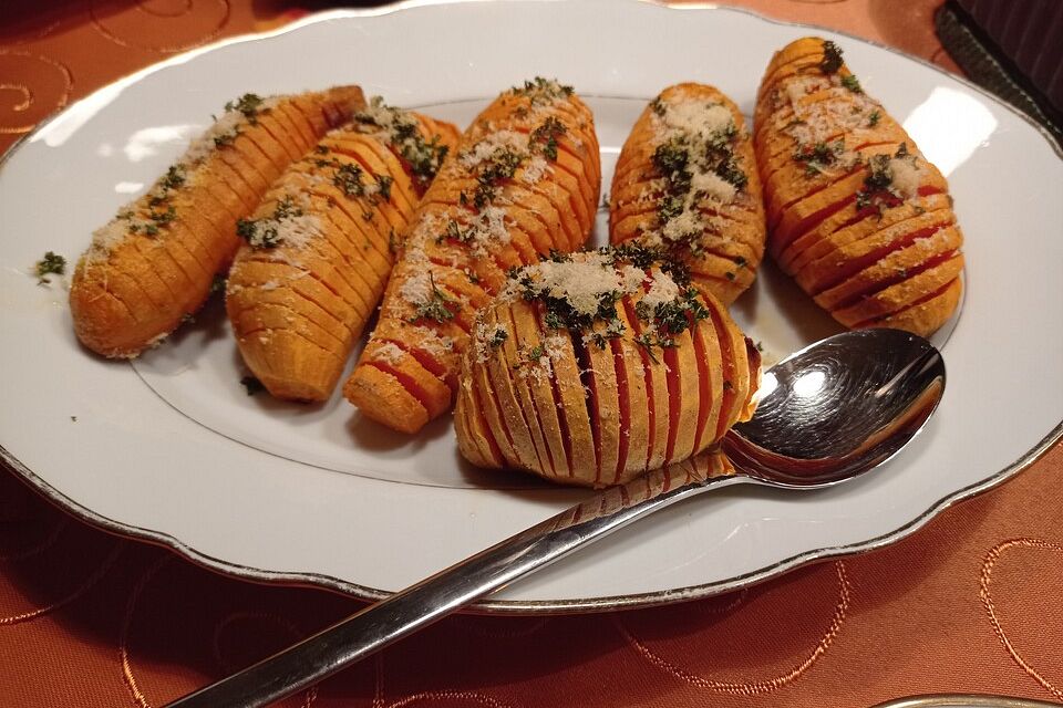 Hasselbackpotatis