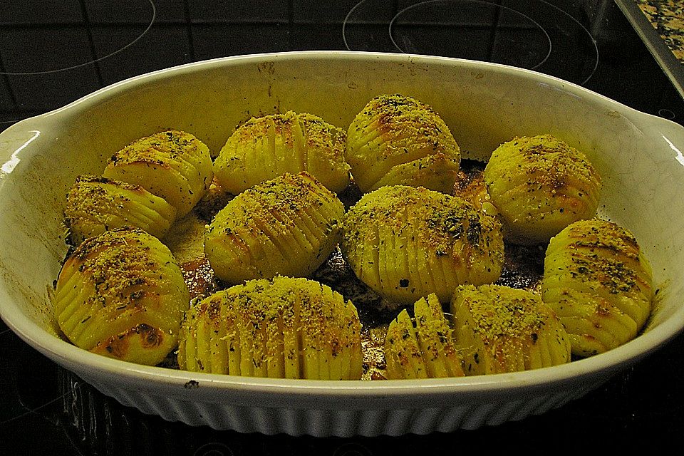 Hasselbackpotatis