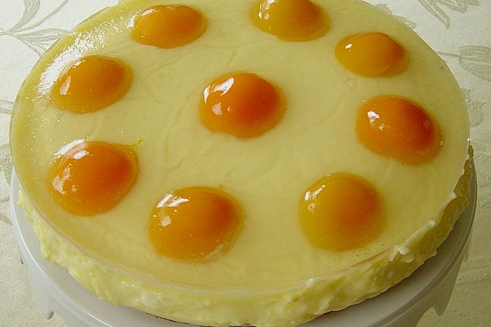 Aprikosenkuchen / Spiegeleierkuchen