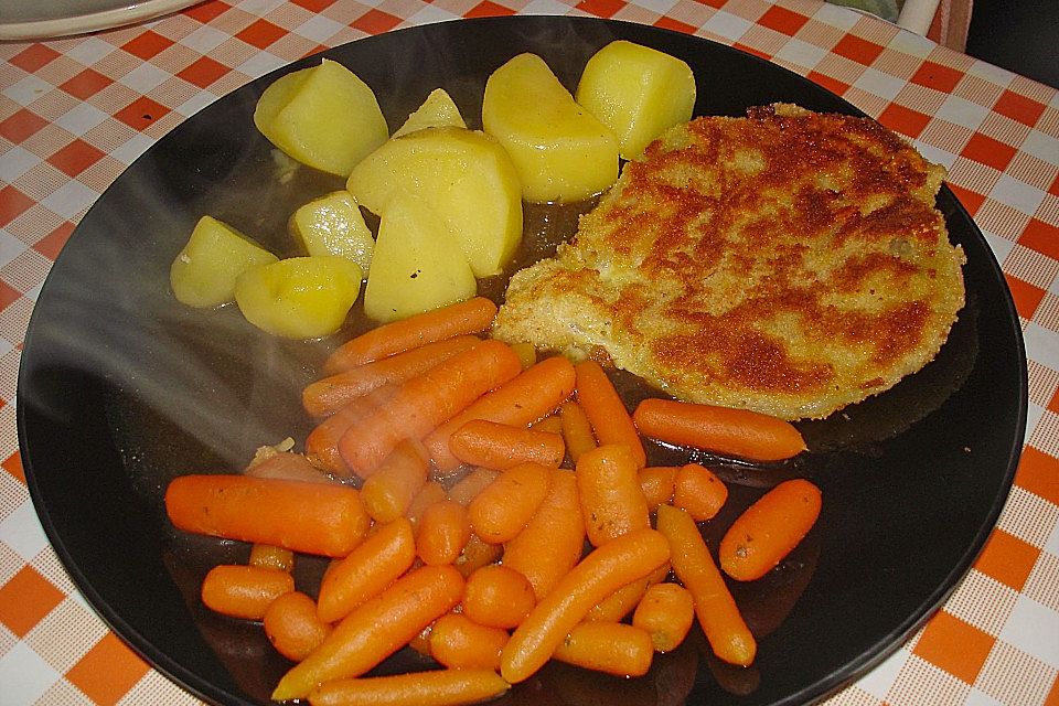 Gefüllte Kohlrabischnitzel