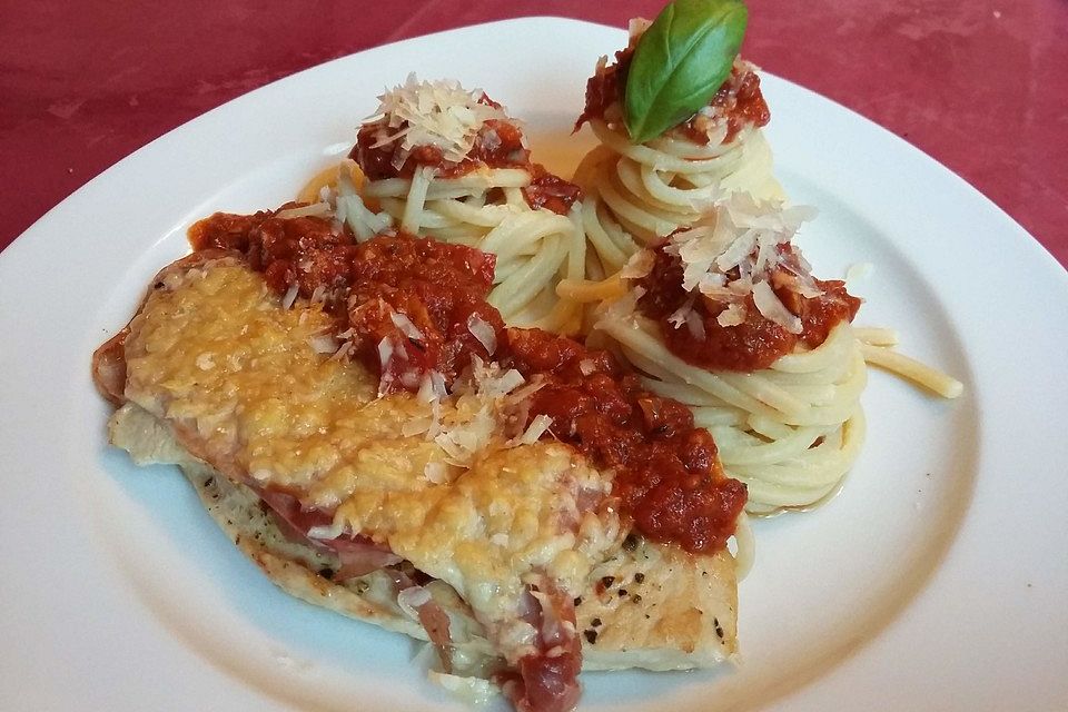 Tomaten - Putenschnitzel