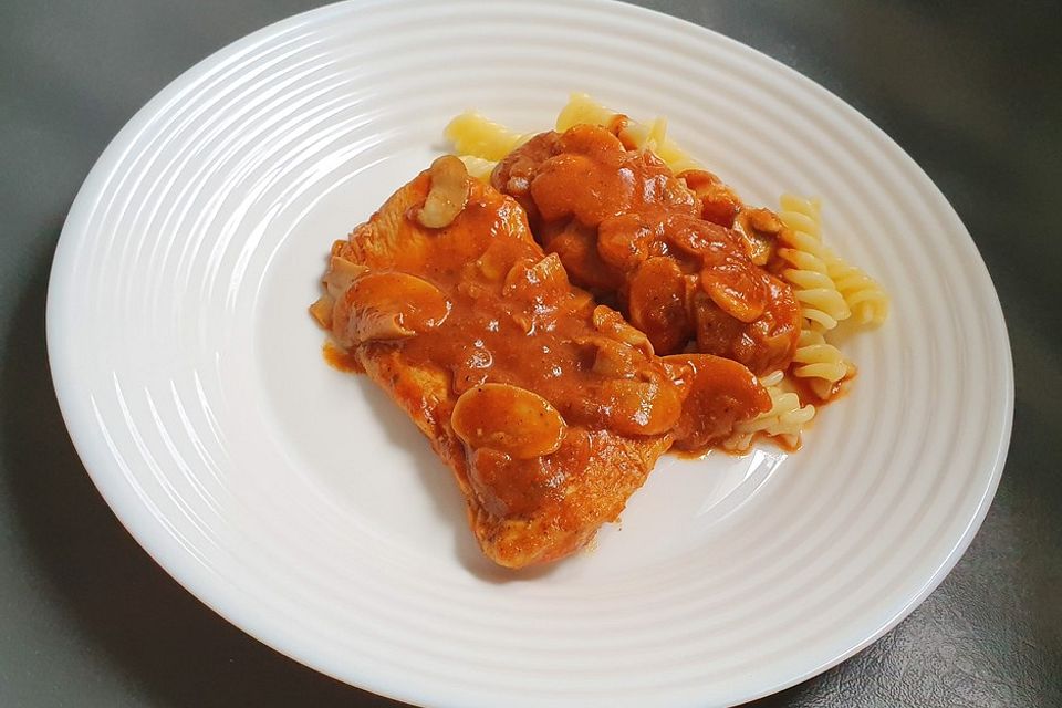 Tomaten - Putenschnitzel