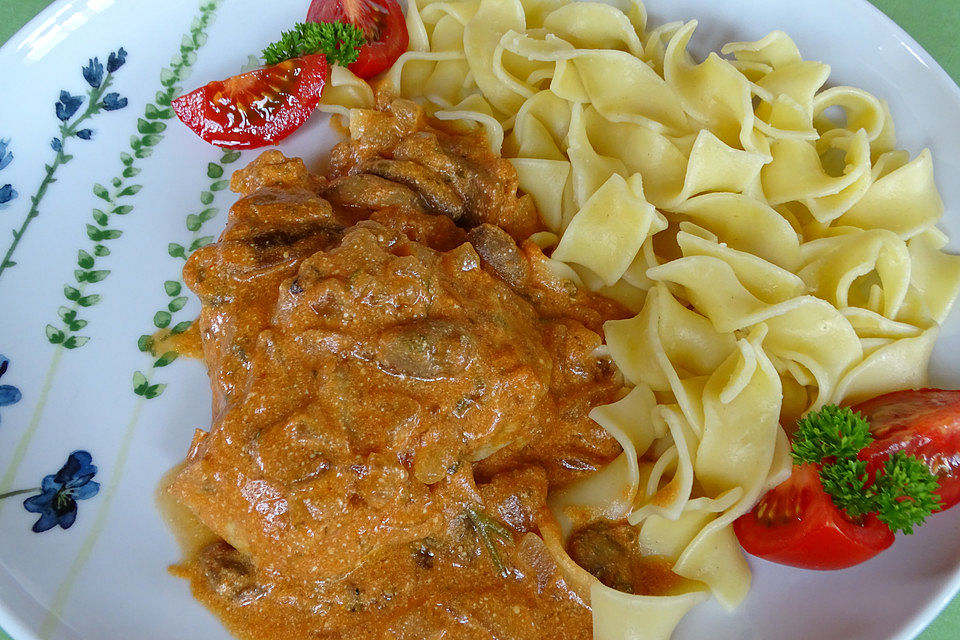 Tomaten - Putenschnitzel