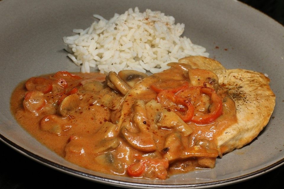 Tomaten - Putenschnitzel