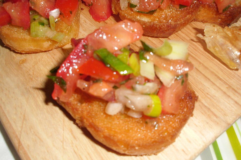 Bruschetta con Jamon Serrano