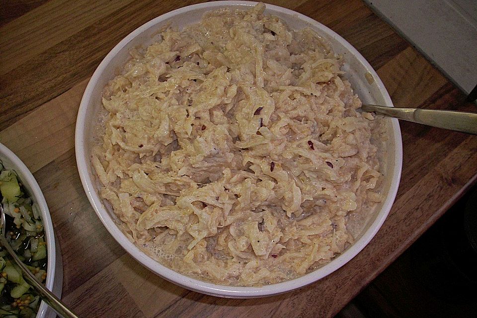 Rettich - Sauerkraut - Salat