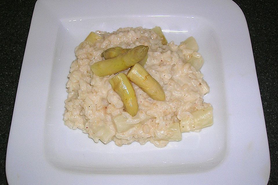 Spargelrisotto à la Marquise