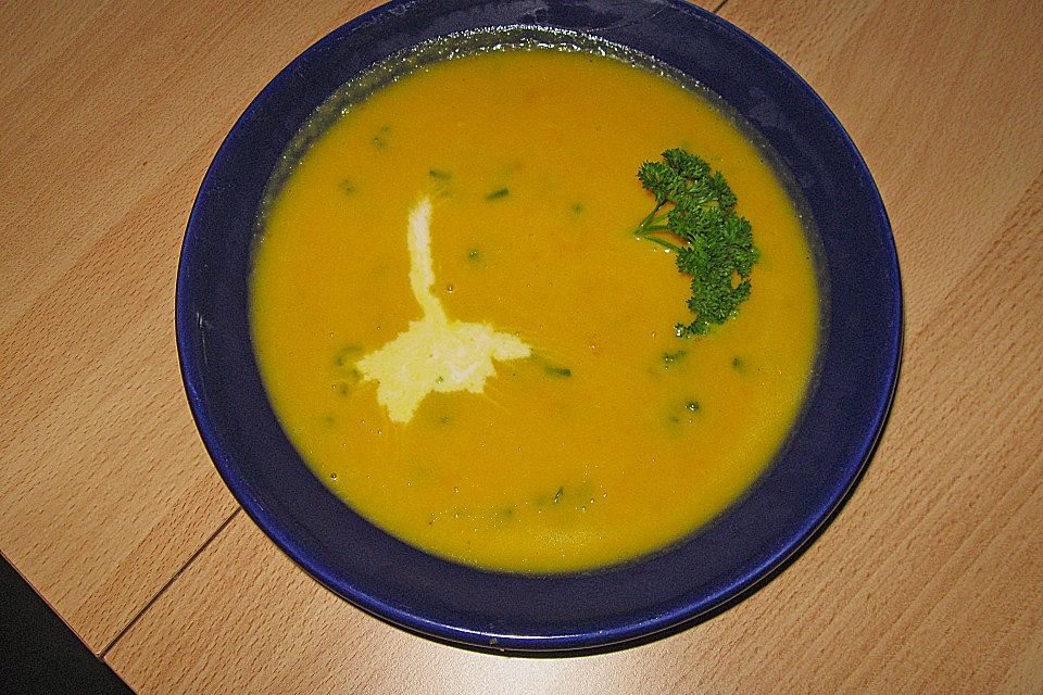 Yvonnes Hokkaido - Kürbiscremesuppe