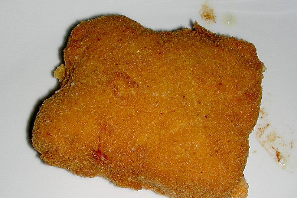 Frittierte Käseschnitte