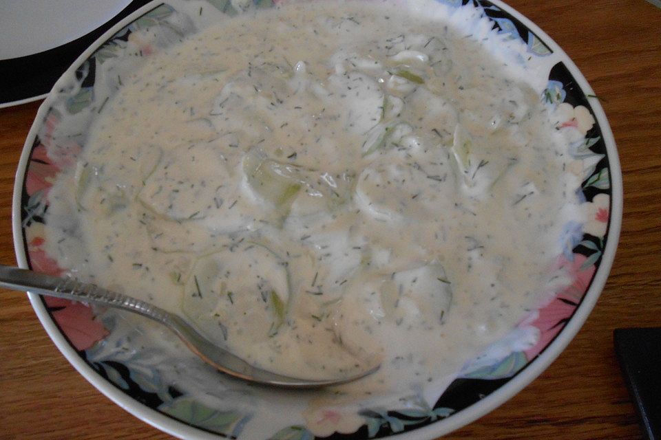 Gabis Gurkensalat mit Joghurt