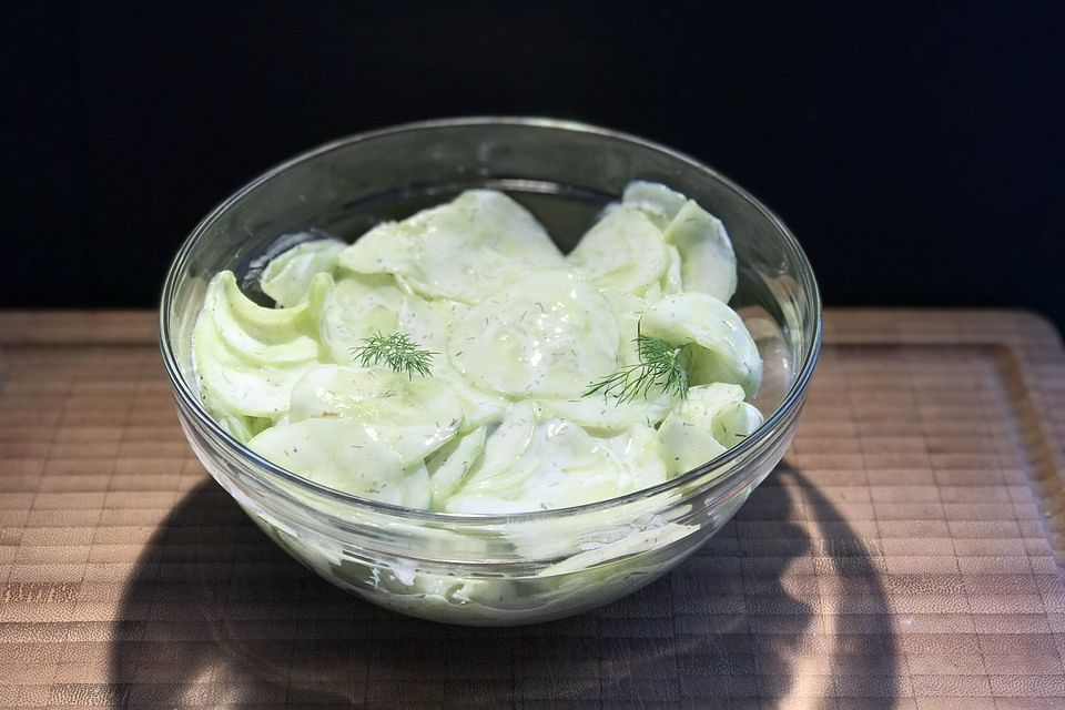 Gabis Gurkensalat mit Joghurt