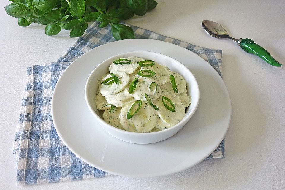 Gabis Gurkensalat mit Joghurt