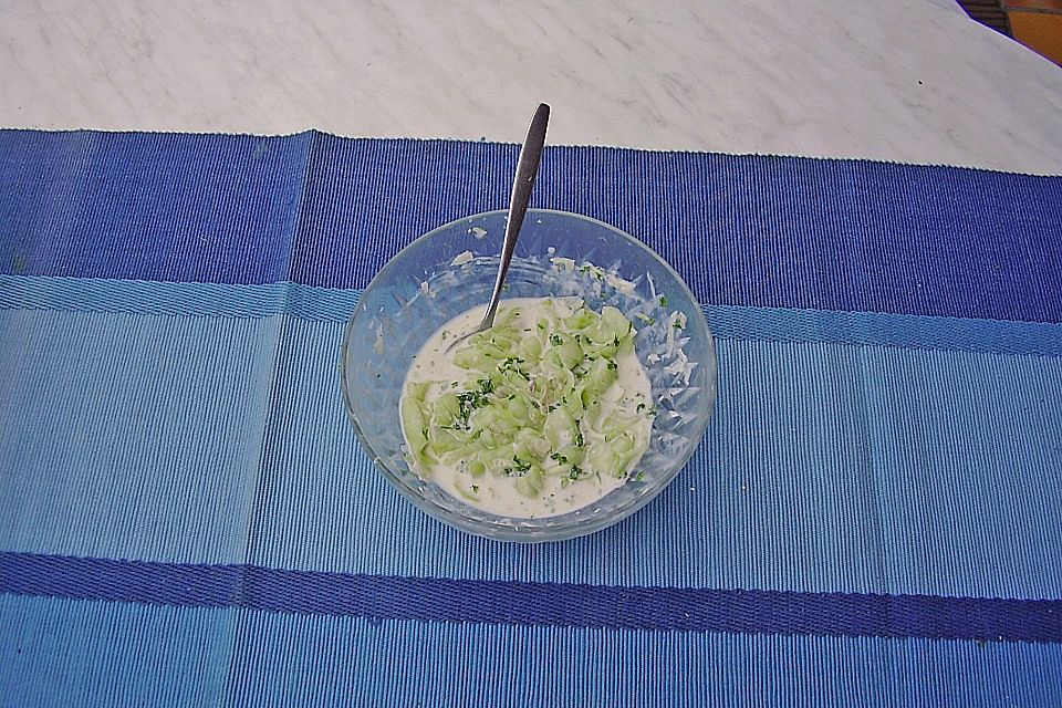 Gabis Gurkensalat mit Joghurt