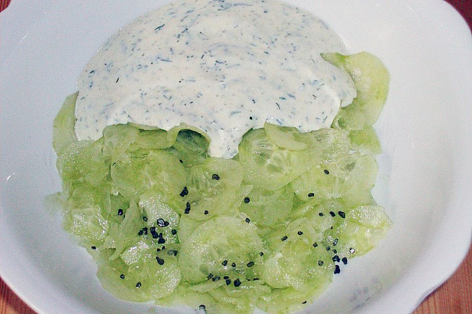 Gabis Gurkensalat mit Joghurt