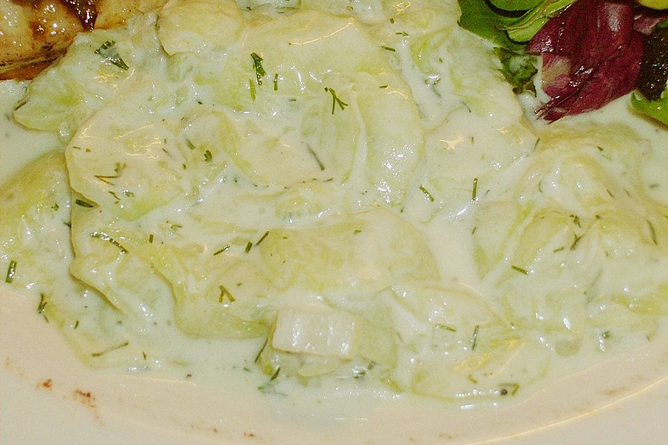 Gabis Gurkensalat mit Joghurt