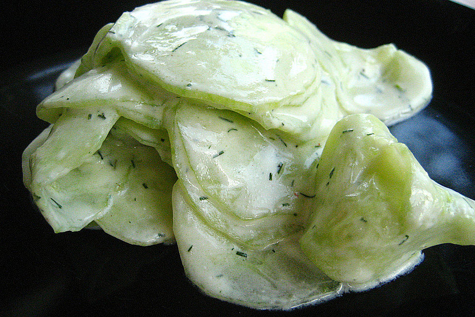 Gabis Gurkensalat mit Joghurt