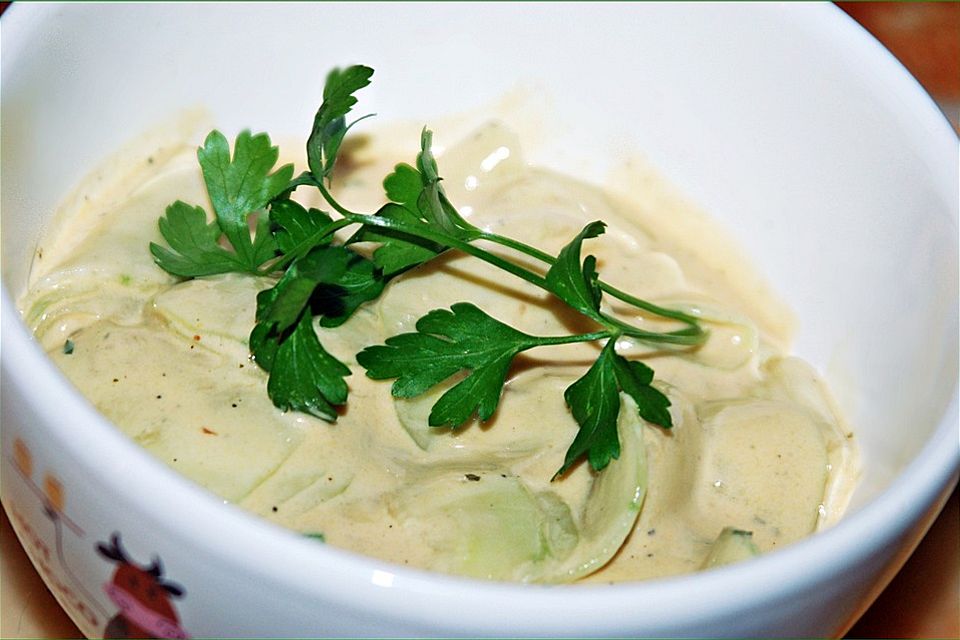 Gabis Gurkensalat mit Joghurt