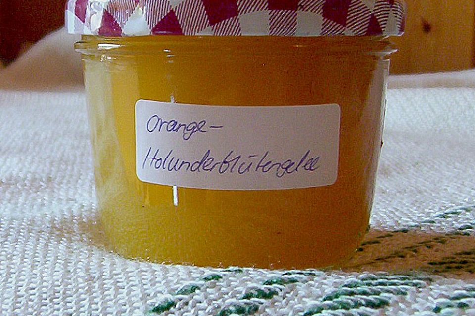 Holunderblüten - Zitronen - Orangen - Gelee