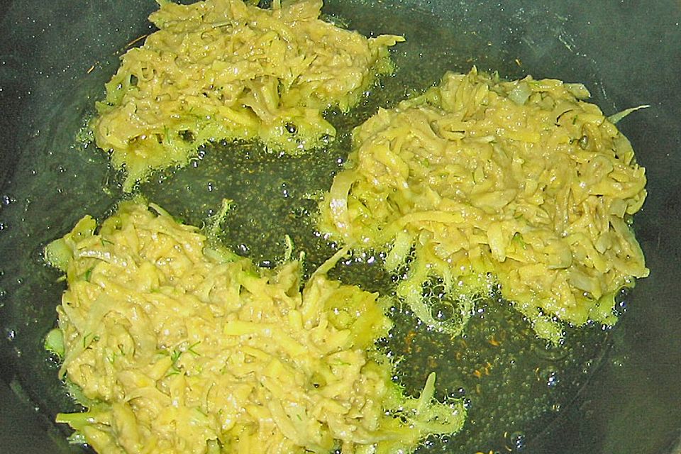 Fenchel - Kartoffel - Puffer