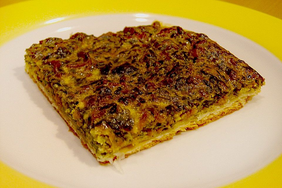 Griechische Hackfleischquiche