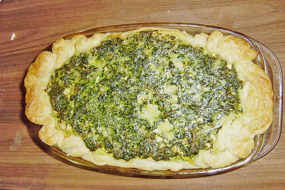 Griechische Hackfleischquiche