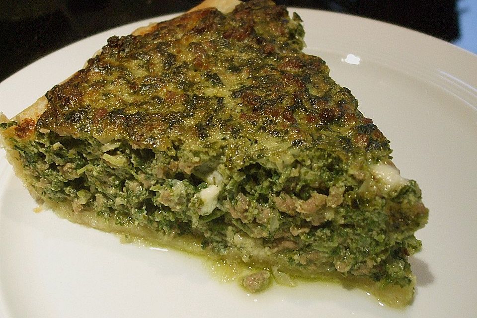 Griechische Hackfleischquiche