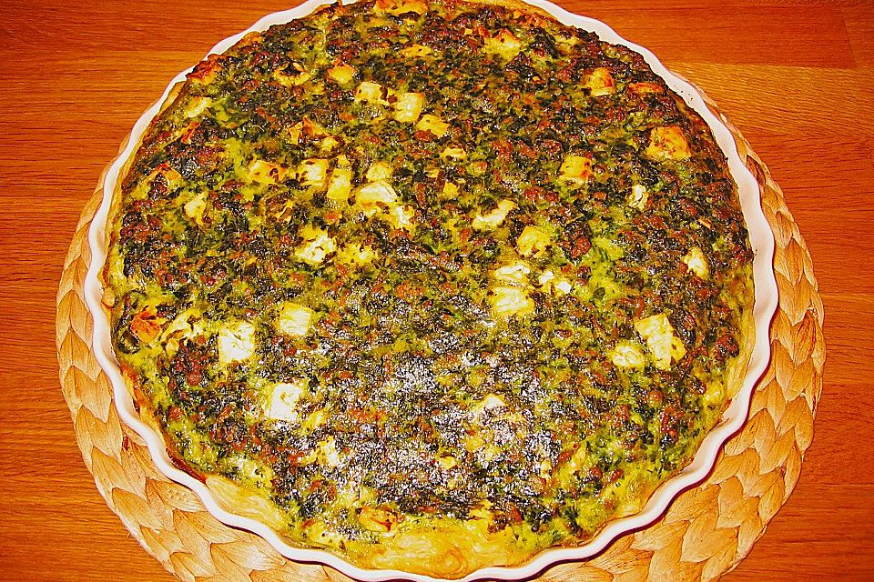 Griechische Hackfleischquiche