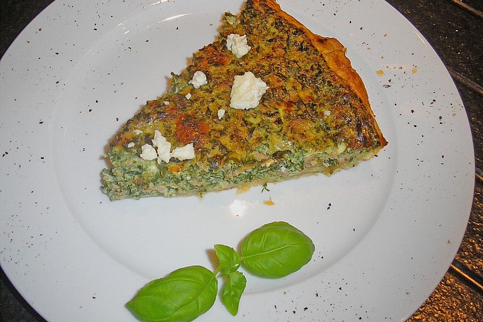 Griechische Hackfleischquiche