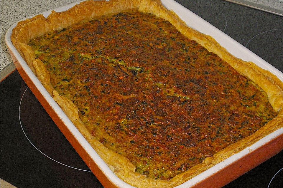 Griechische Hackfleischquiche