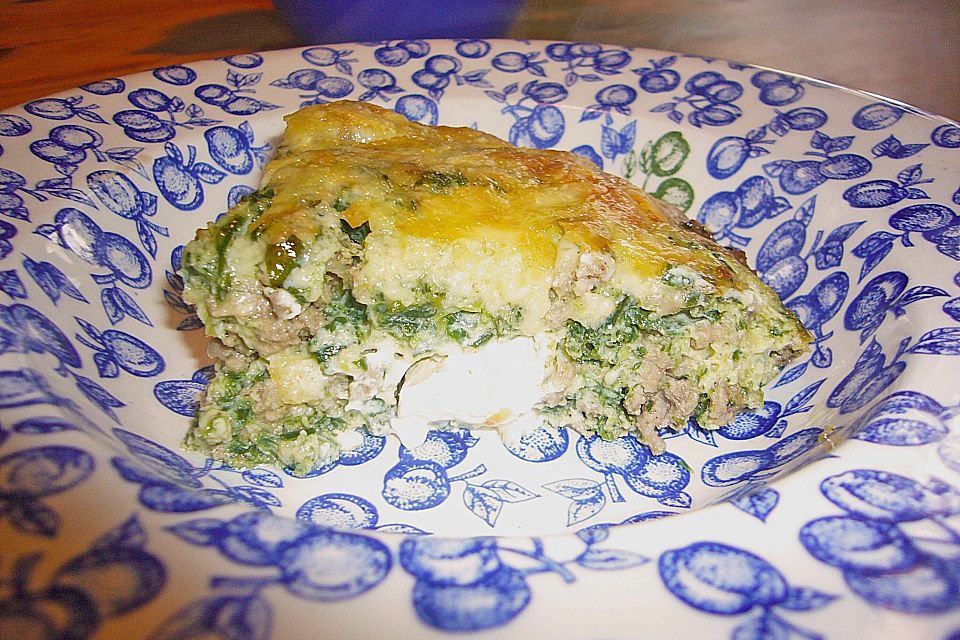 Griechische Hackfleischquiche