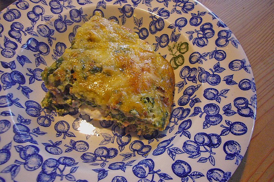 Griechische Hackfleischquiche