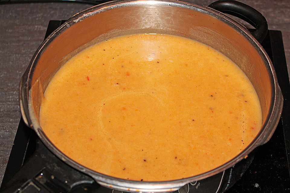 Scharfe Möhren - Fenchel - Suppe