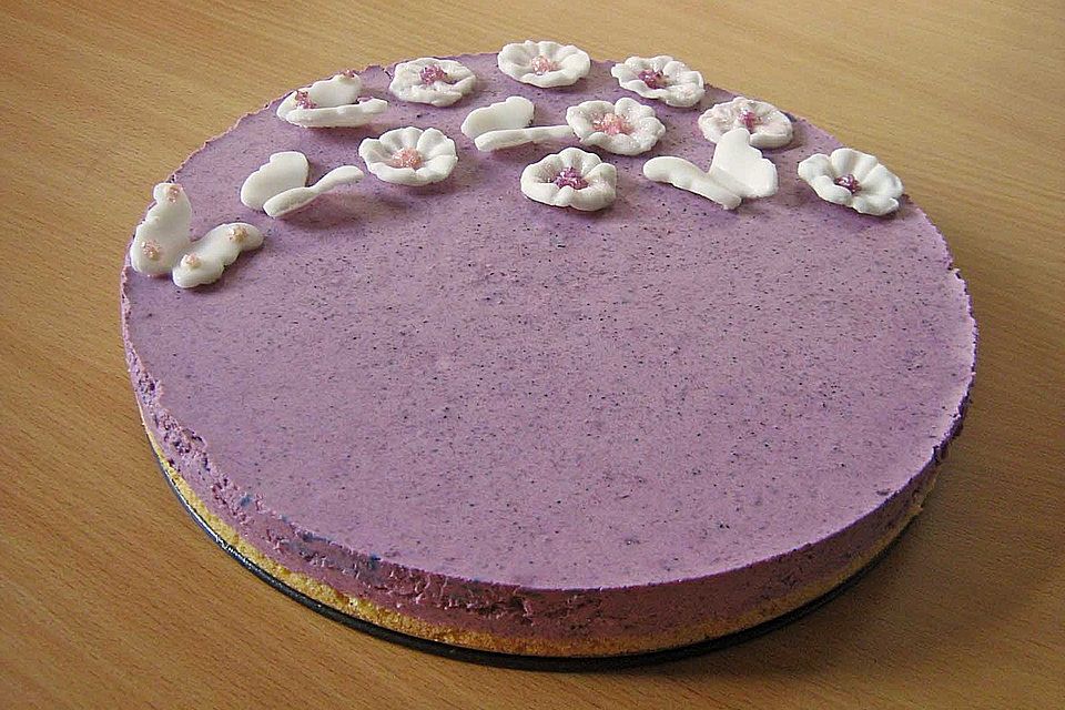 Heidelbeer - Quark - Torte