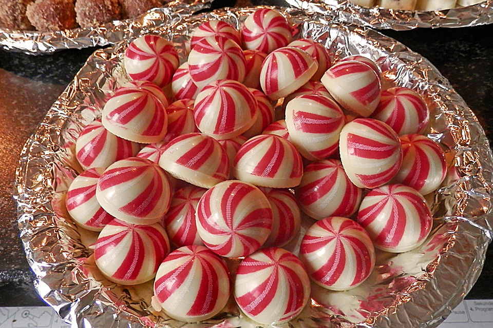 Marzipan - Himbeer - Pralinen