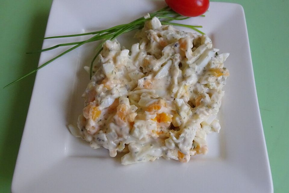 Eiersalat  mit Meerrettich