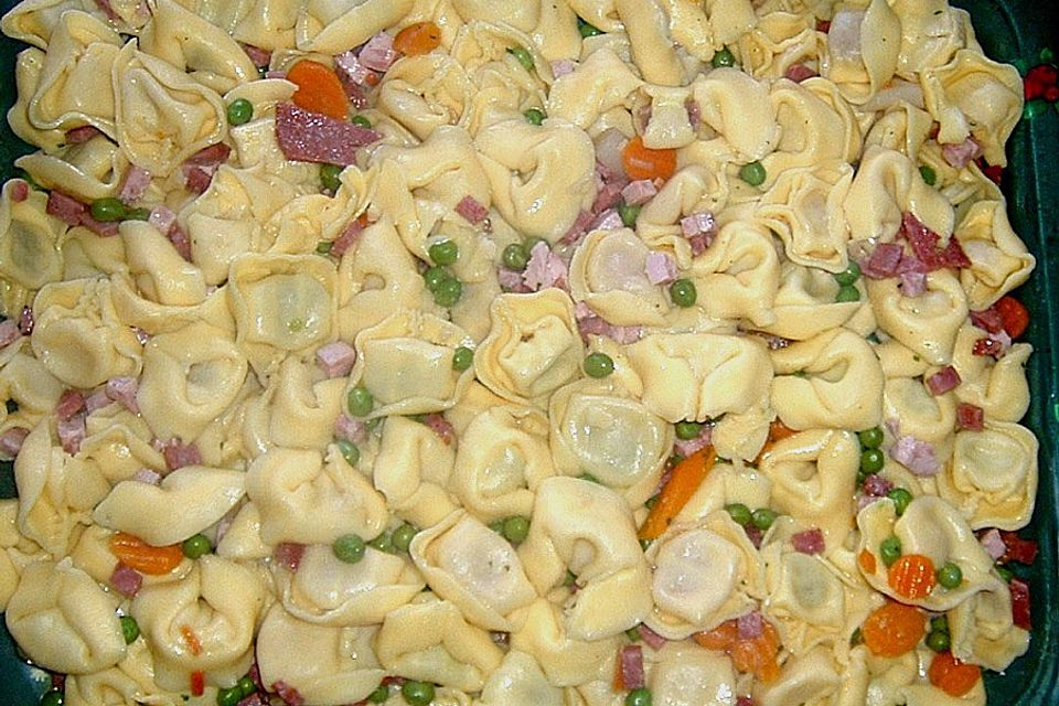 Tortellini-Champignon-Auflauf