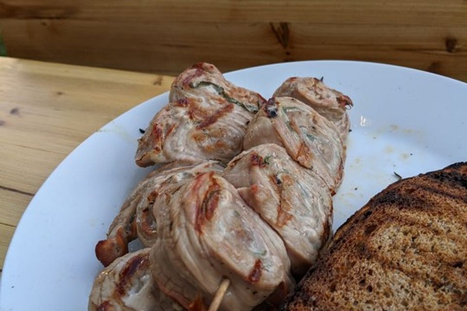 Grillspieße Saltimbocca