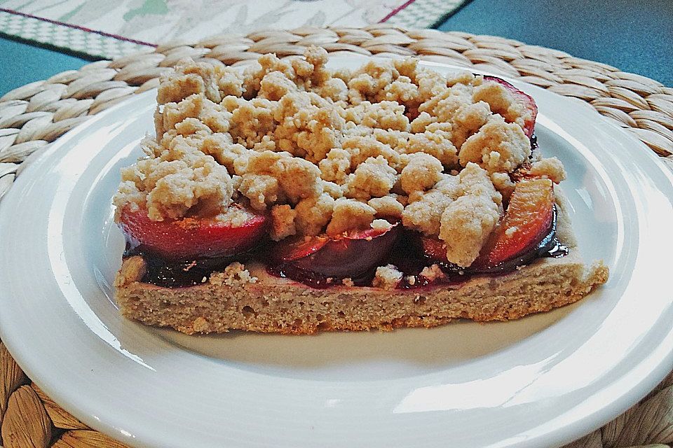 Apfel - Streuselkuchen mit Hermannteig