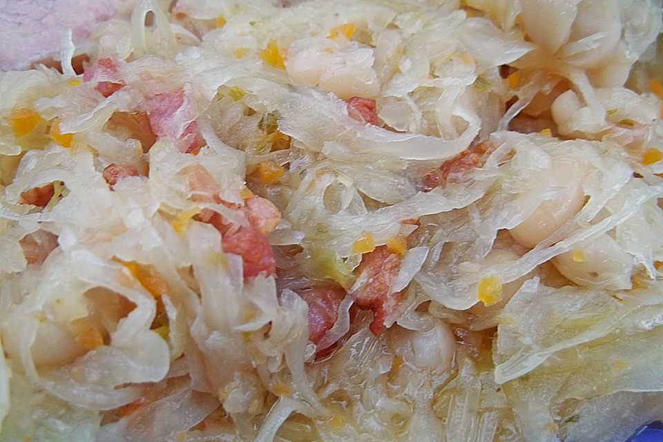 Kasseler mit Sauerkraut