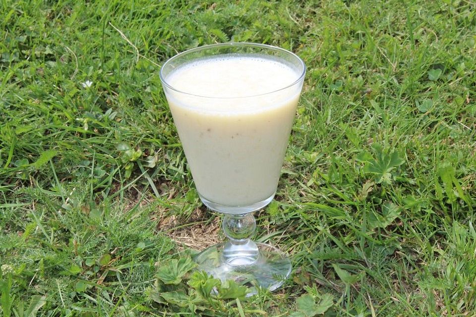 Köstliche Bananen - Vanille - Milch