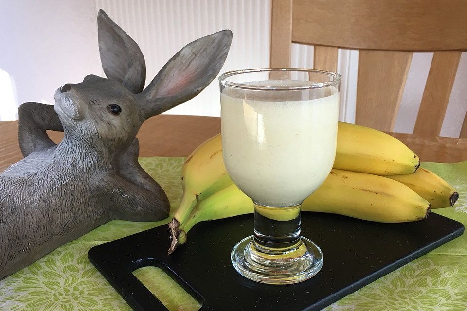 Köstliche Bananen - Vanille - Milch