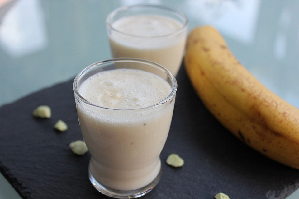 Köstliche Bananen - Vanille - Milch