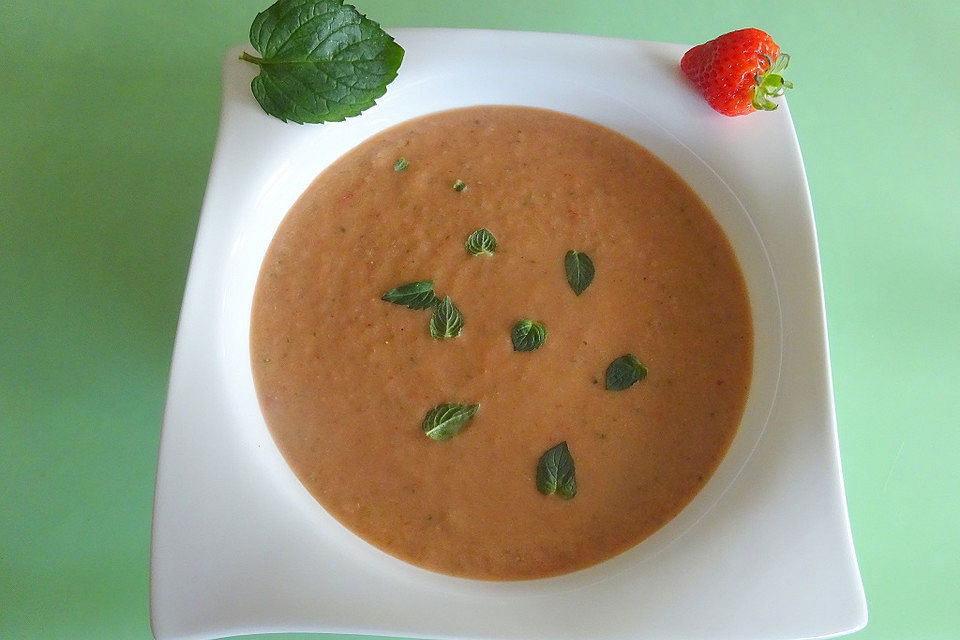 Erdbeergazpacho